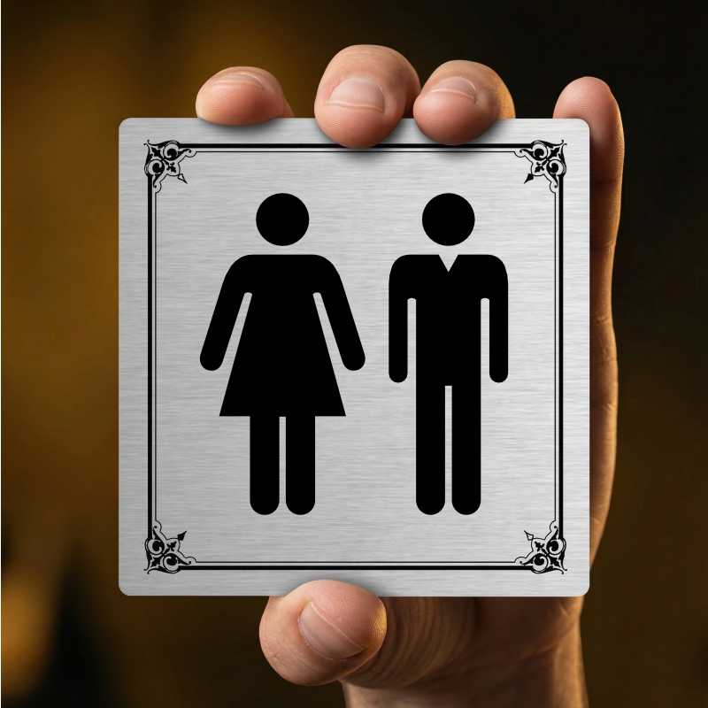 WC společné, 100x100mm, bílá, Utah